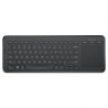 Microsoft All-in-One Bluetooth 1632.1496 Noir Clavier Sans Fil Reconditionné