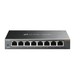 TL-SG108E Switch Réseau de Bureau 8 Ports Noir Reconditionné