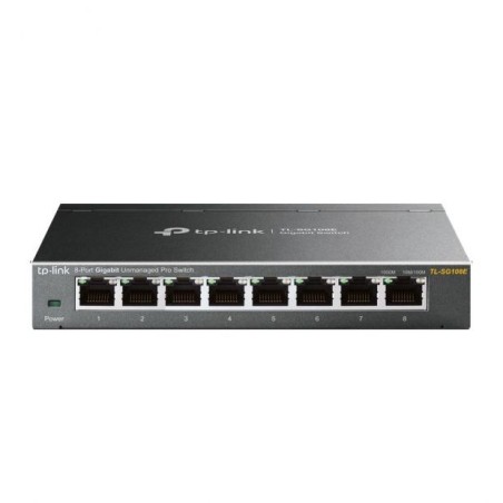 TL-SG108E Switch Réseau de Bureau 8 Ports Noir Reconditionné