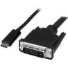 Câble USB Type-C vers DVI 2 m Noir Câble Vidéo Reconditionné