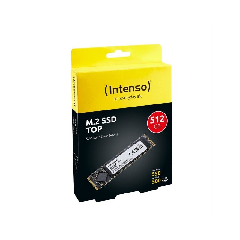 Intenso SSD Interne 512 Go Disque de Stockage Reconditionné