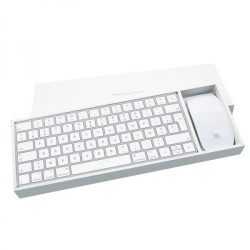 Apple Magic Keyboard 2 A1644 & Magic Mouse 2 A1657 Blanc Grade A