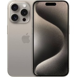 Apple iPhone 15 Pro 256 Go Gris 6,1 pouces A17 Pro Smartphone Reconditionné