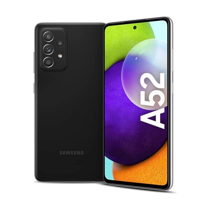 Samsung Galaxy A52 128 Go Noir 6,0 pouces Super AMOLED 6 Go RAM Smartphone Reconditionné